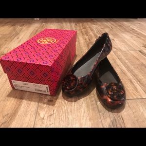 Brand New Tory Burch Ballet Flats - Tortoise